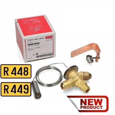 valvola di espansione danfoss T2 R448A-R449A sae