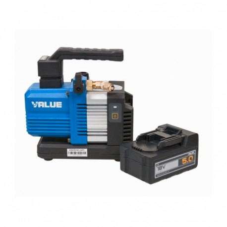 Pompa vuoto a batteria VALUE vdp-2dli 57 lt/min