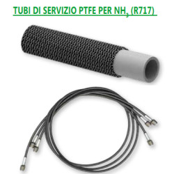 serie 3 tubi di servizio in ptfe per nh3 (r717)
