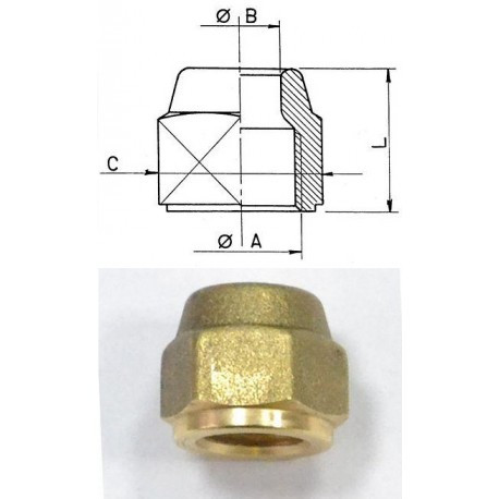bocchettoni foro 1/4" - ns4-4