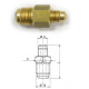 niples dritti ridotti 1/4"-3/8" - UR2-64